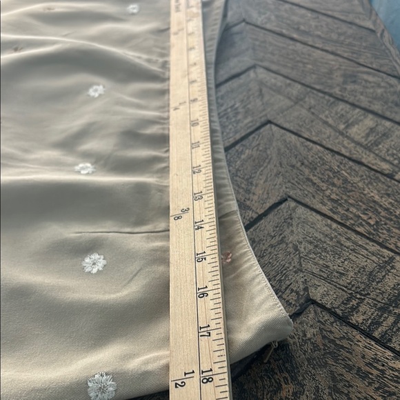 Fashion Bug Beige Floral Mini Skirt - Picture 9 of 11